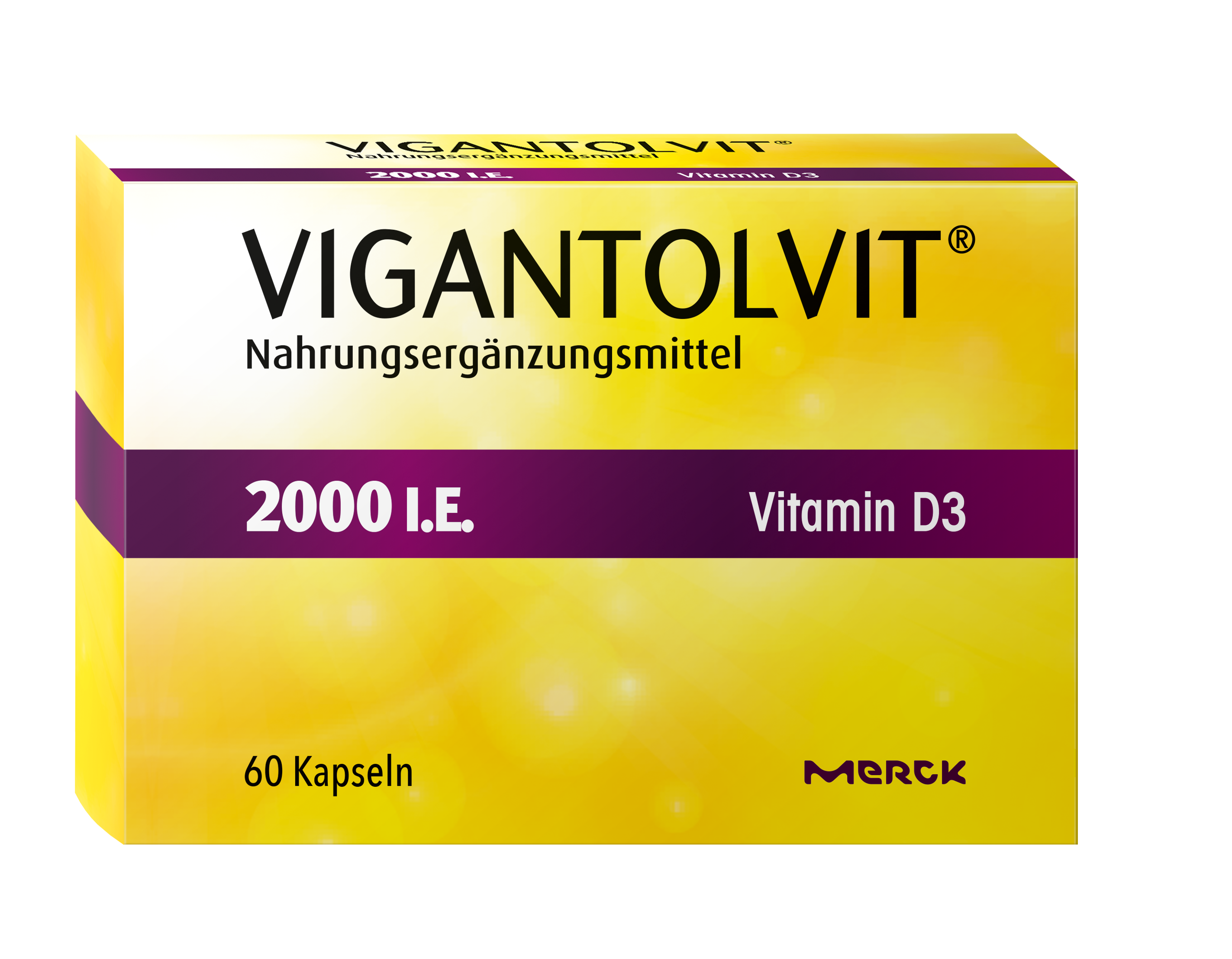 Vigantolvit 60 Vigantolvit 2000 I.E. Vitamin D3 Kapseln