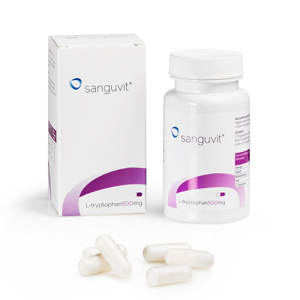 SANGUVIT L-tryptophan 500 mg Kapseln
