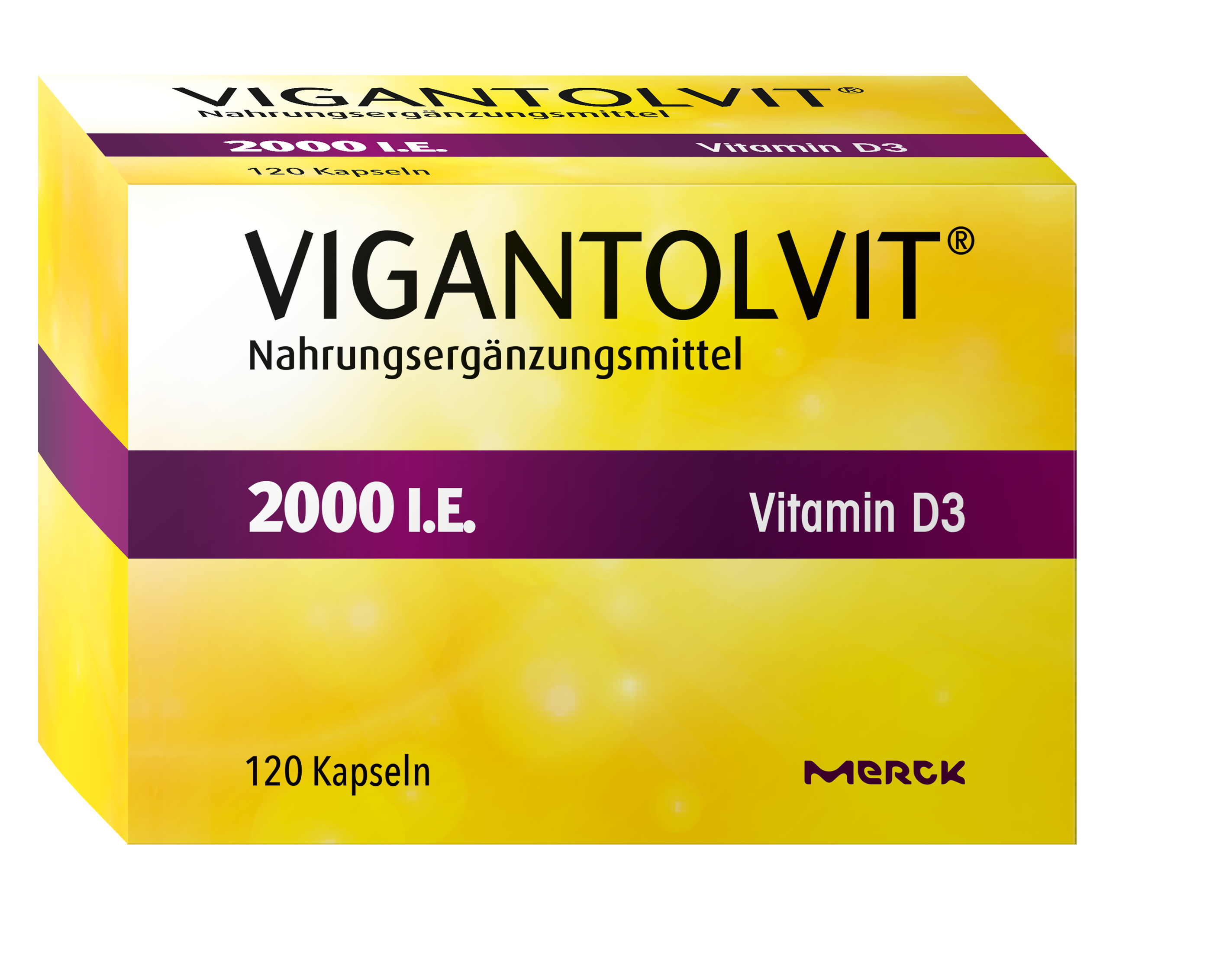 Vigantolvit 120 Kapseln Vigantolvit 2000 I.E. Vitamin D3 Kapseln