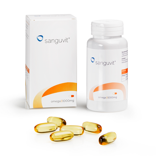 SANGUVIT omega-3 1.000 mg Kapseln
